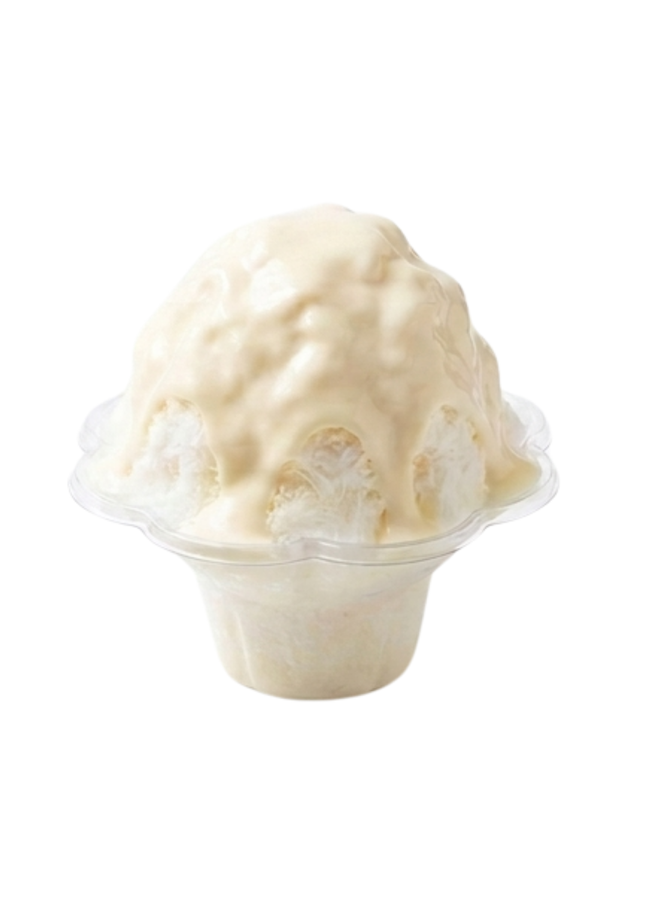 日の出製氷　大和氷室使用　かき氷（レアチーズケーキ）