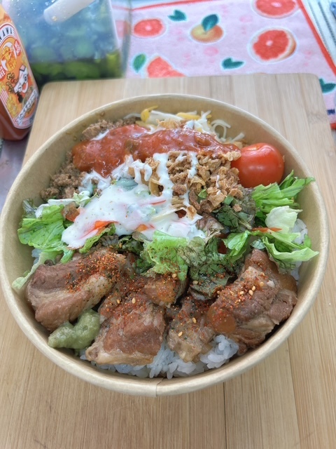 あいもり（タコライス＆軟骨ソーキ）