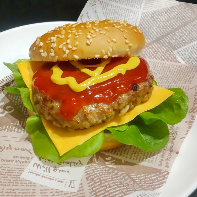肉厚ジューシーハンバーガー