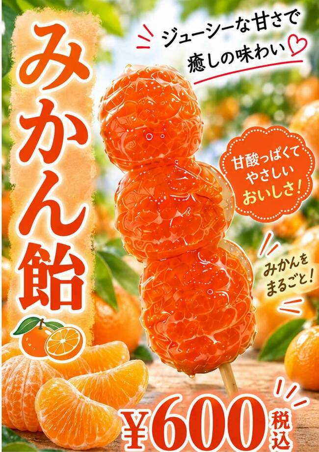 みかん飴