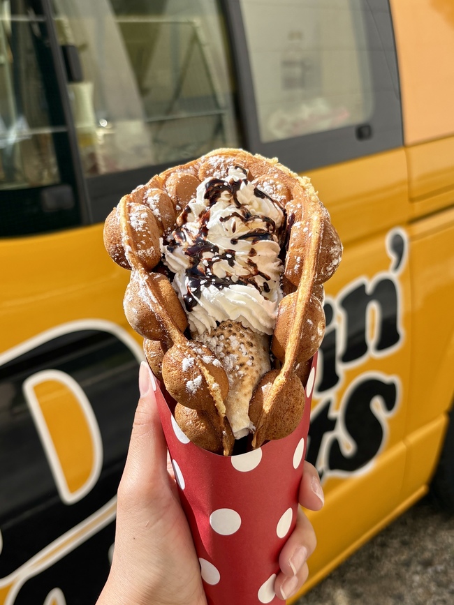 ワッフルパフェ