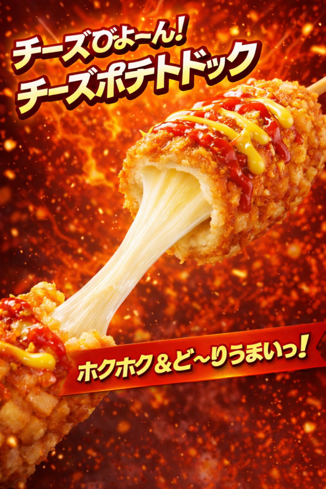 チーズポテトドック