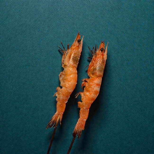 天使エビ　串焼き