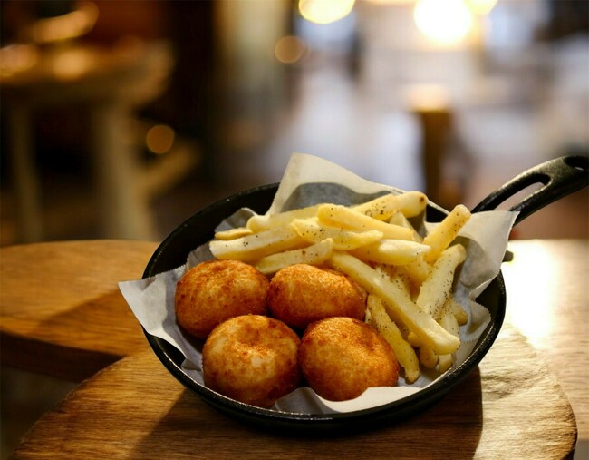 チーズボールポテトセット