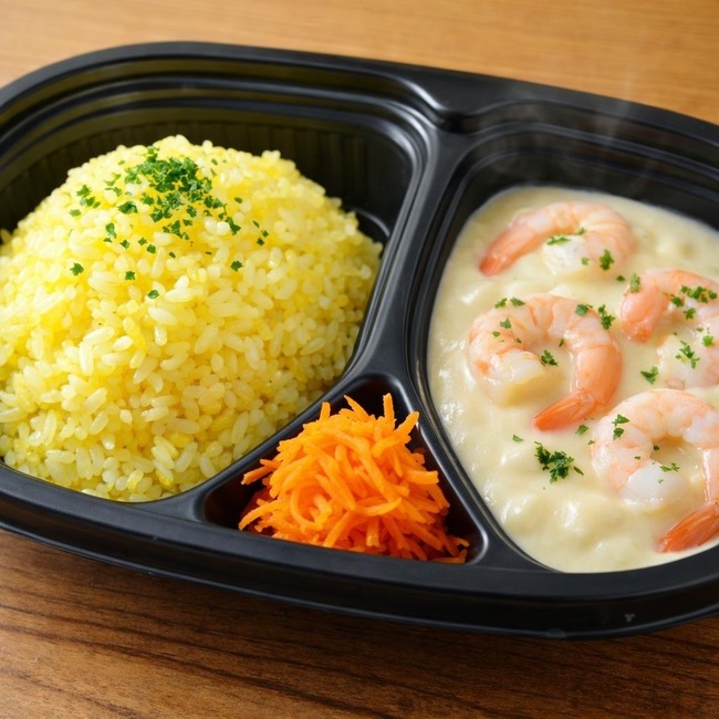 シーフードホワイトカレーライス