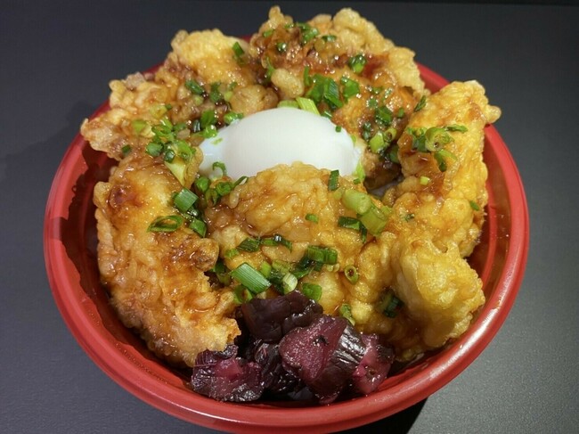 とり天丼　自家製ダレ