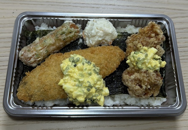 タルタルのり弁