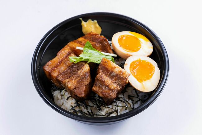 豚角煮丼