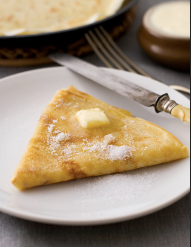 シュガーバタークレープ