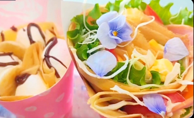 クレープ各種