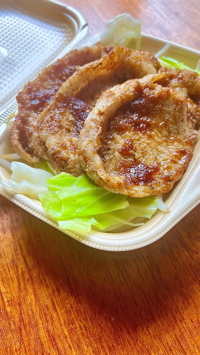 豚しょうが焼き丼