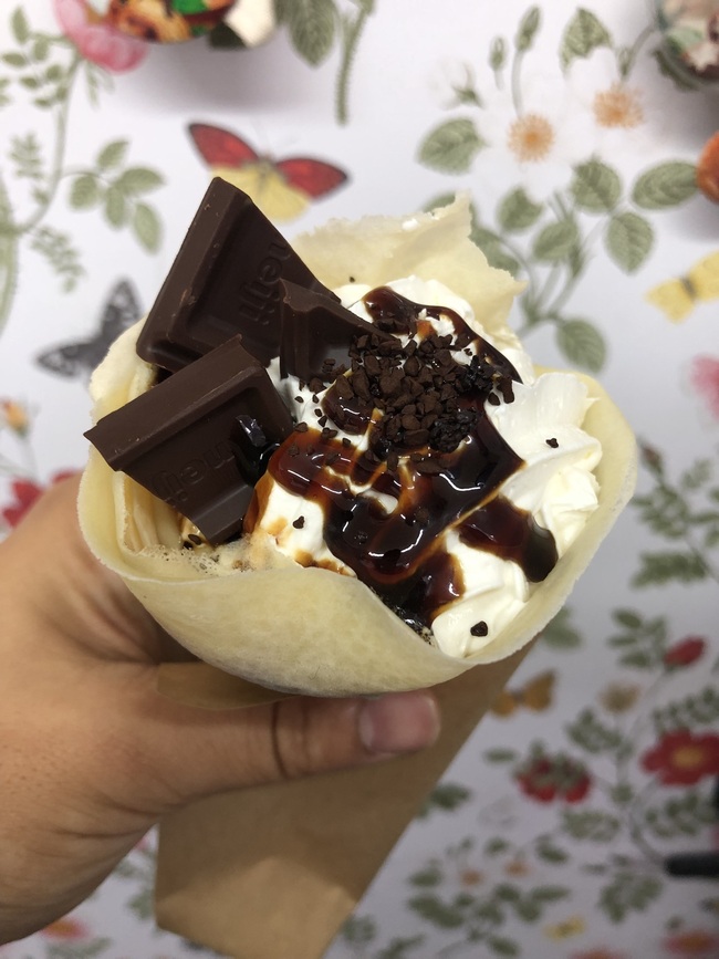 コーヒーチョコクレープ