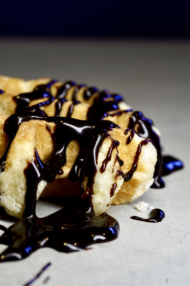 チョコがけワッフル