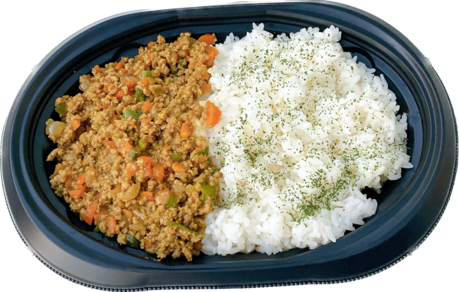 キーマカレー&ミニかき氷