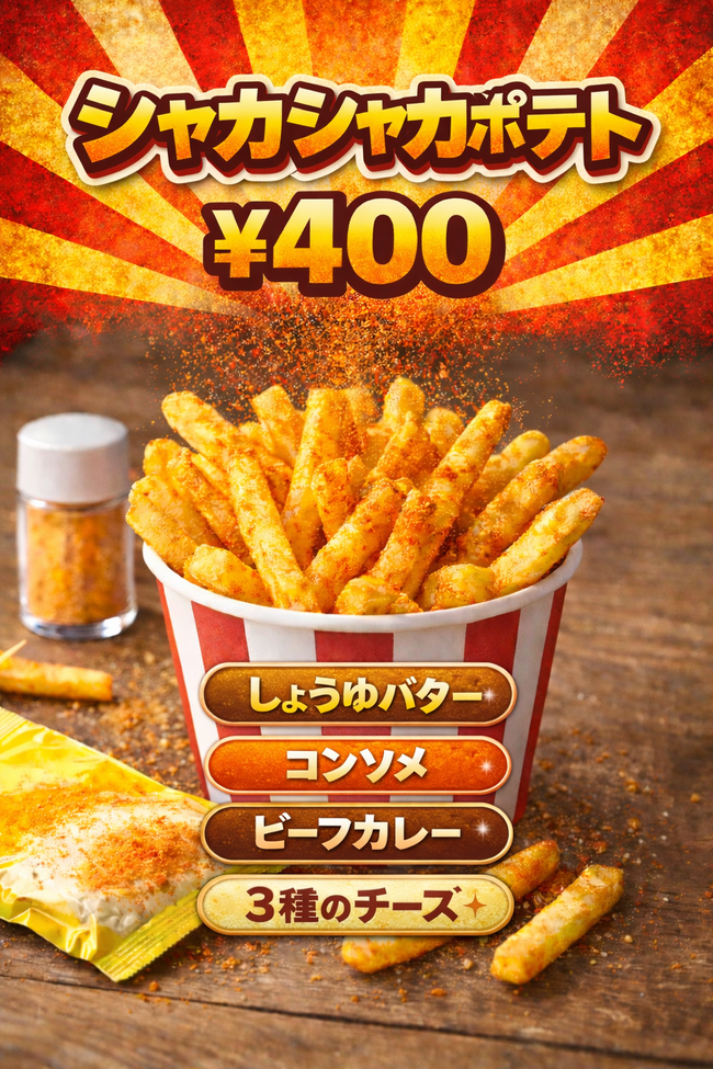 シャカシャカポテト