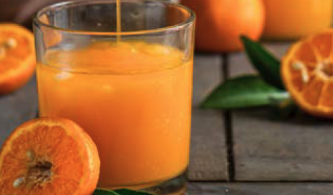 ストレートオレンジジュース