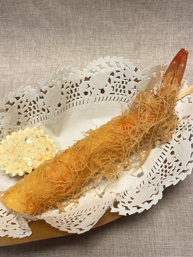 海老のサクサク揚げ