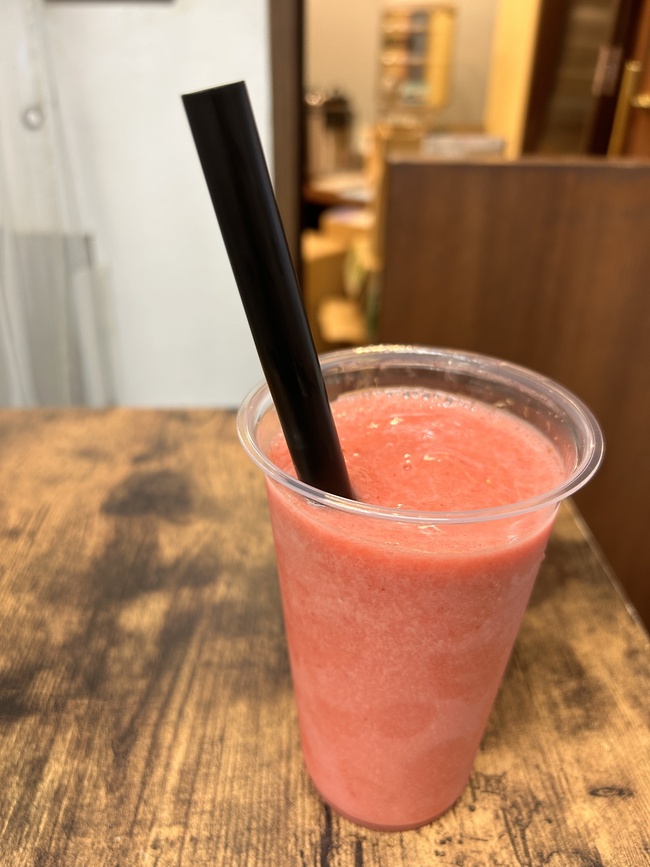 極冷！いちごスムージー