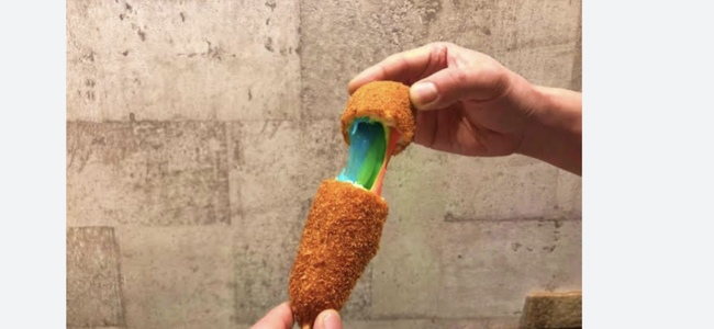 レインボーチーズドッグ