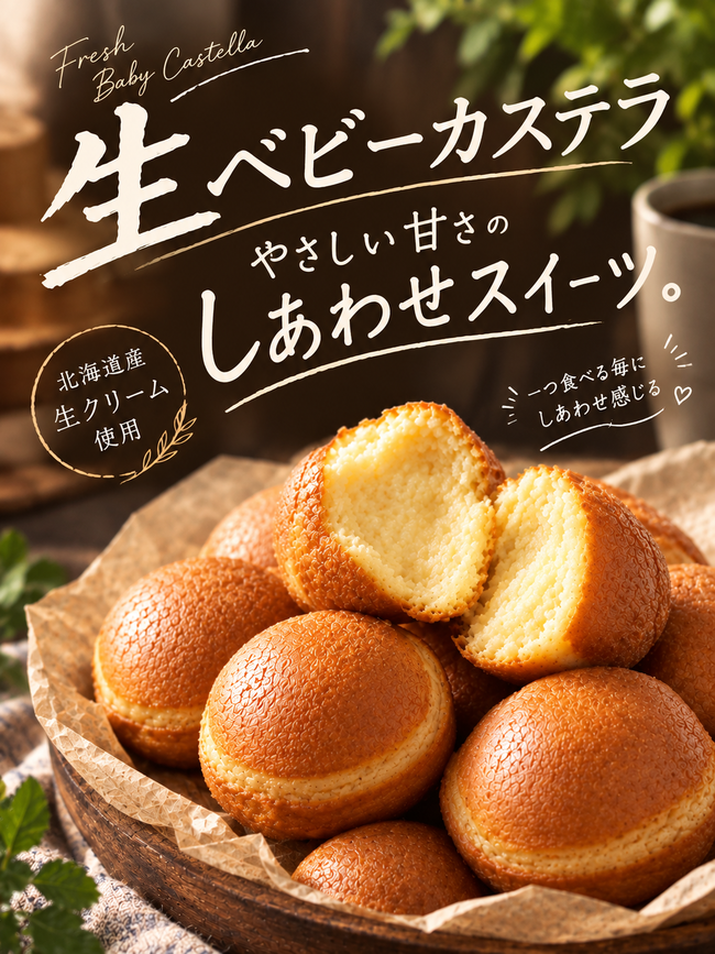 生ベビーカステラ