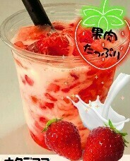 ナタデココストロベリーミルク