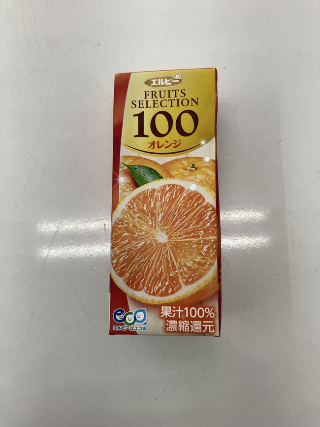 エルビー１００%オレンジジュース