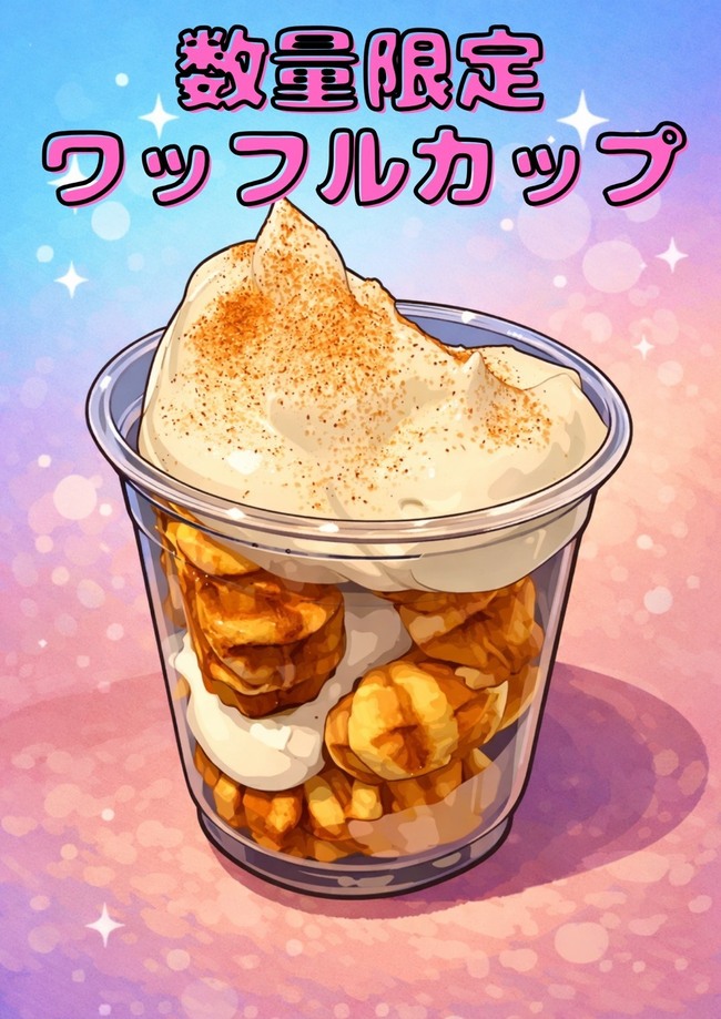 ワッフルカップ