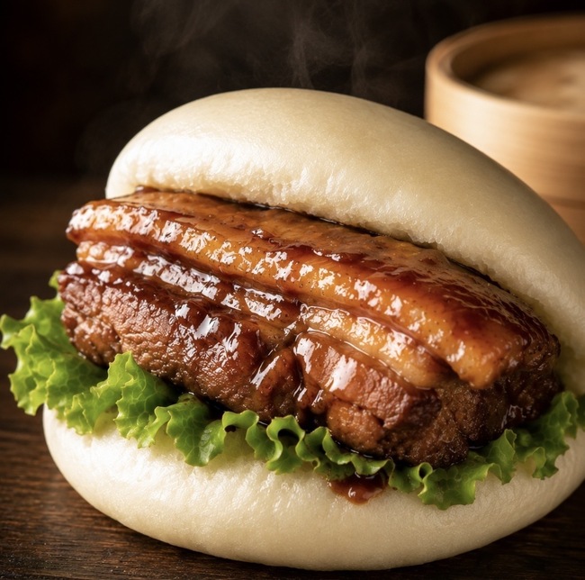 長崎名物角煮バーガー