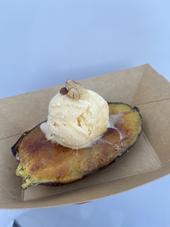 焼き芋ブリュレwithジェラート