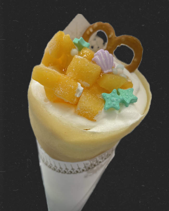 ハニーピーチクレープ