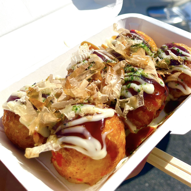 大玉たこ焼き【選べるトッピング4種】