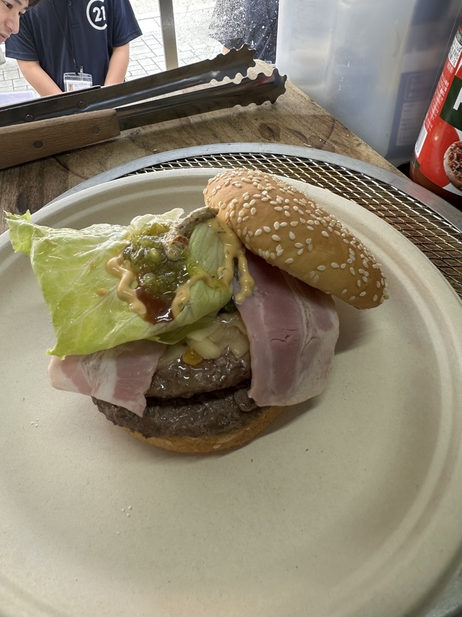 ベーコンチーズバーガー