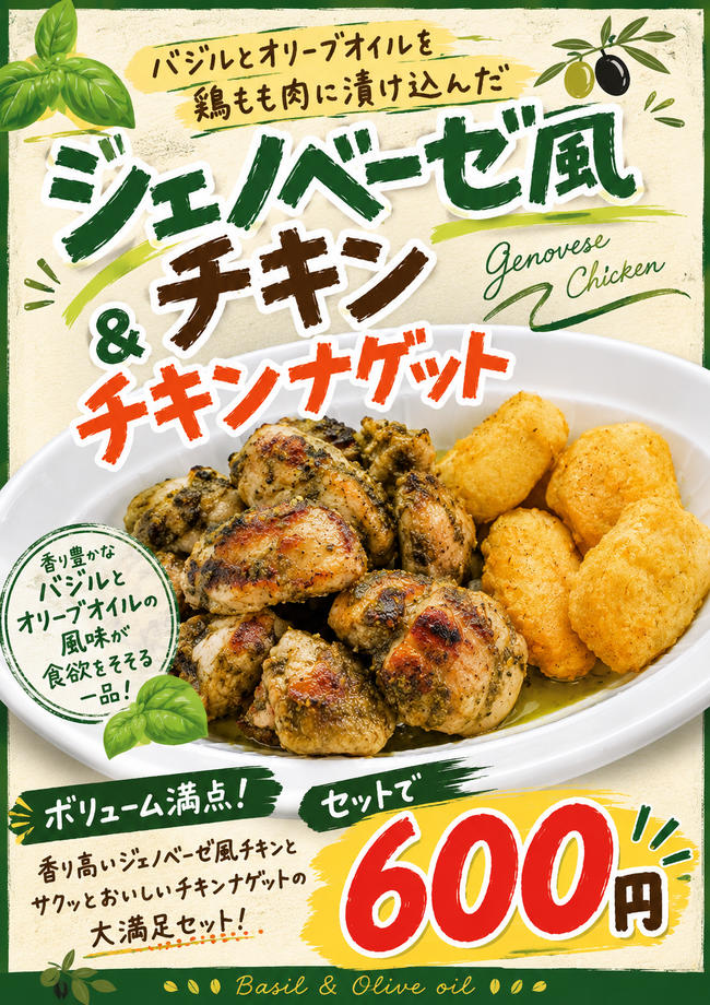 ジェノベーゼチキン