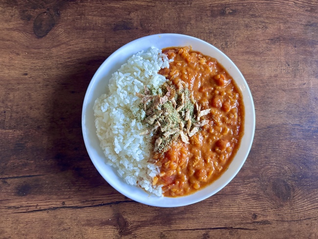ほろほろ鶏肉のバターチキンカレー(チーズトッピング)(500円)