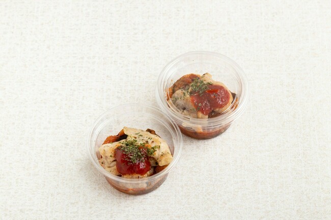 カポナータと鶏ムネハム