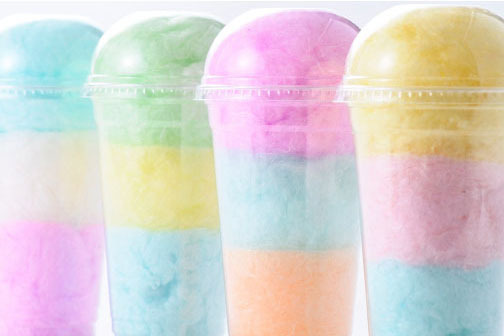 レインボーわたあめ