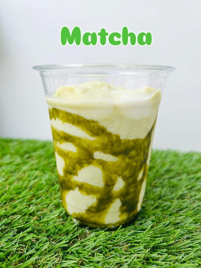 かき氷　シャリっぺ抹茶