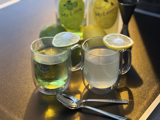 ホットレモネード・ホットライムネード