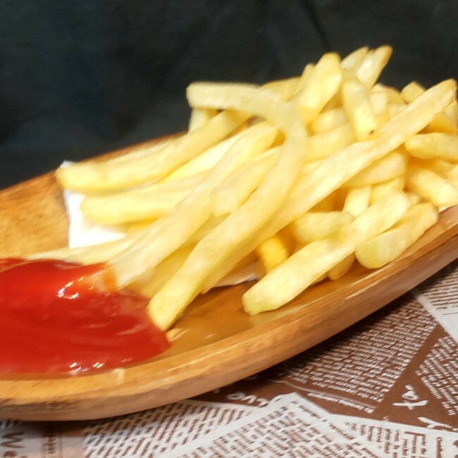 フライドポテトケチャップ