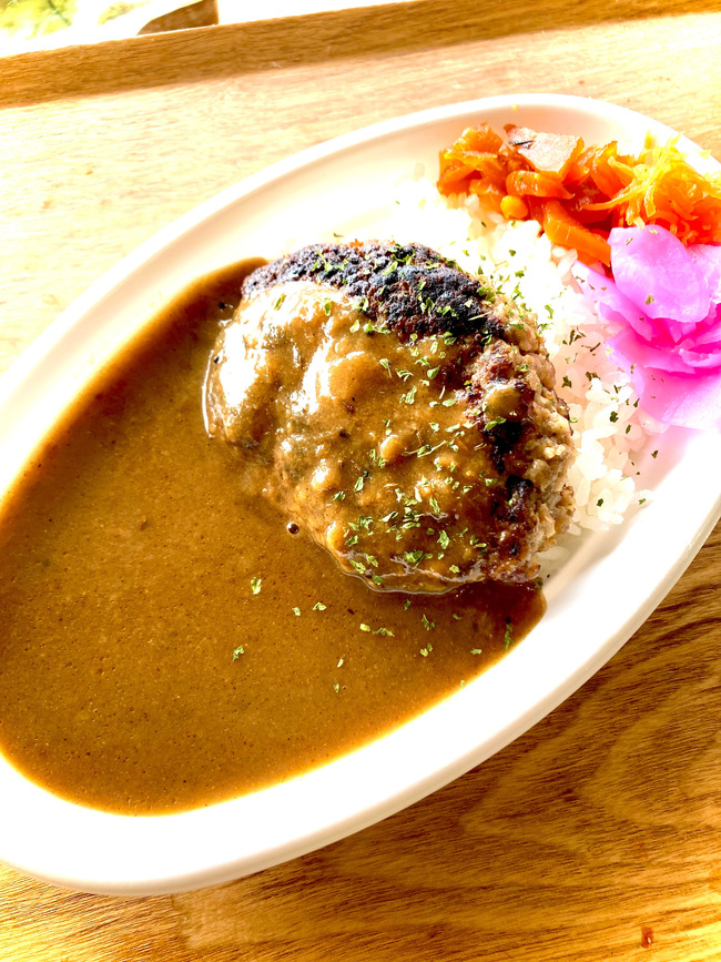 ハンバーグカレー