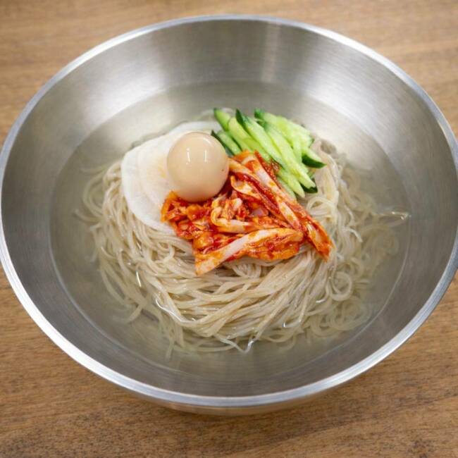 自家製スープの水冷麺