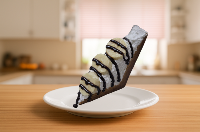 チョコバナナ焼きサンド