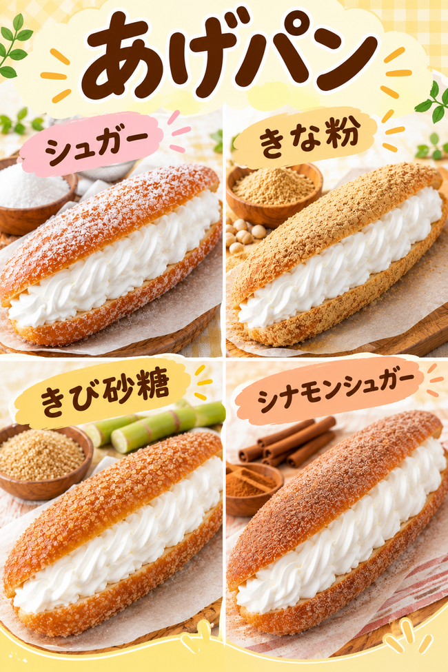 揚げパンクリーム