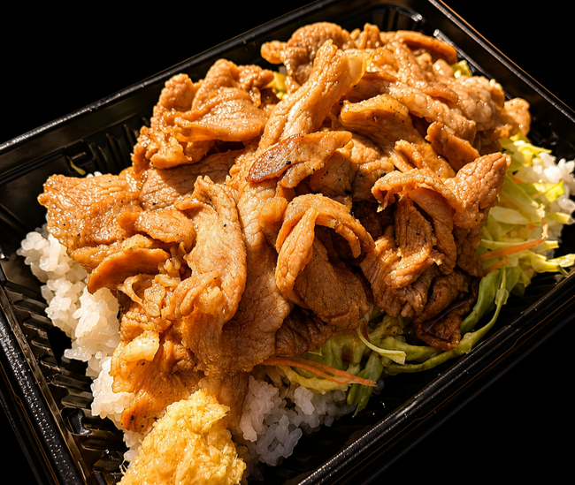 炭火焼き赤身豚丼