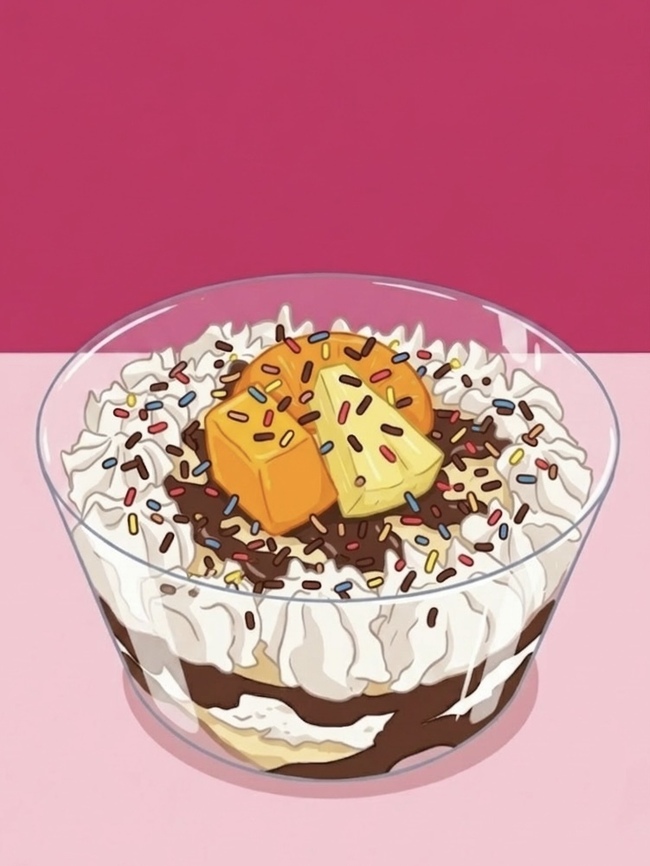 フルーツチョコパフェ