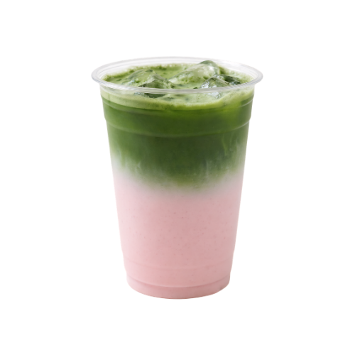 ストロベリー抹茶ラテ