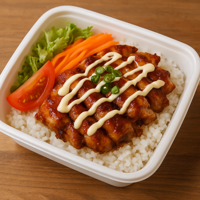 照りマヨチキンオーバーライス