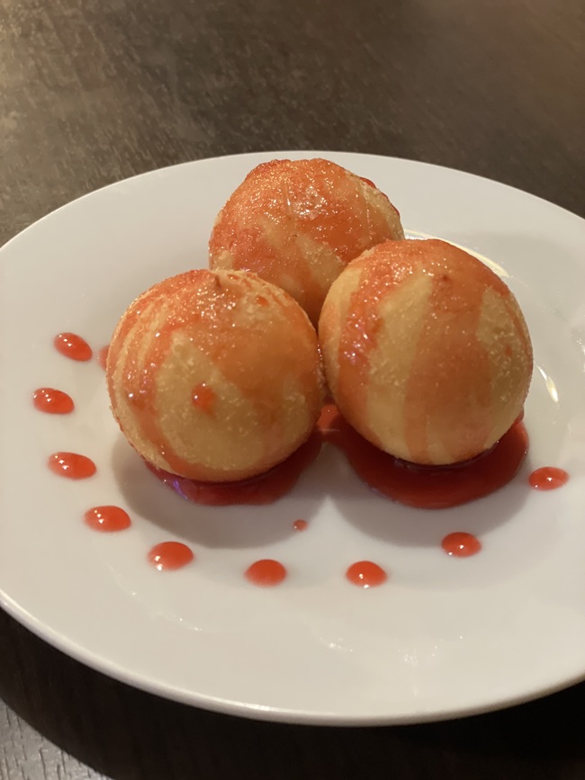 ストロベリーチーズボール