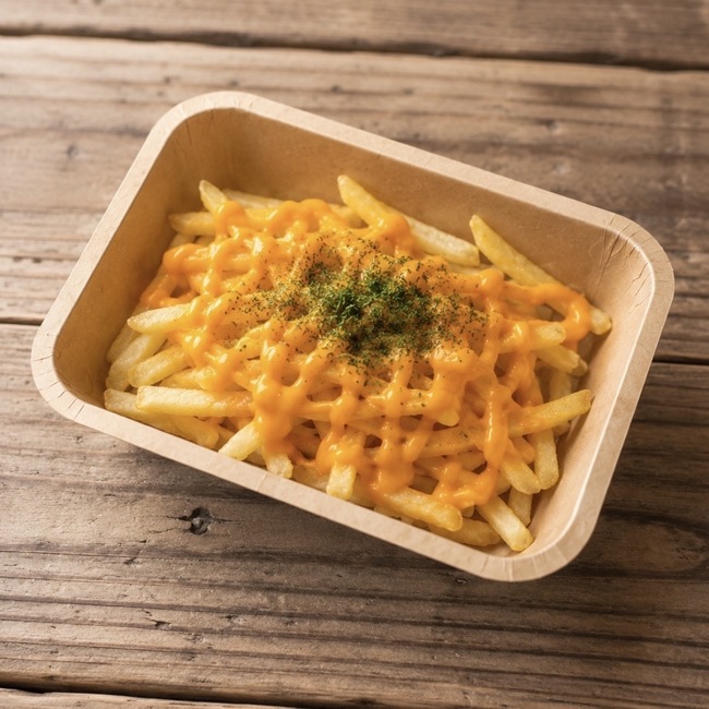 プレミアムポテトフライ　チェダーチーズ