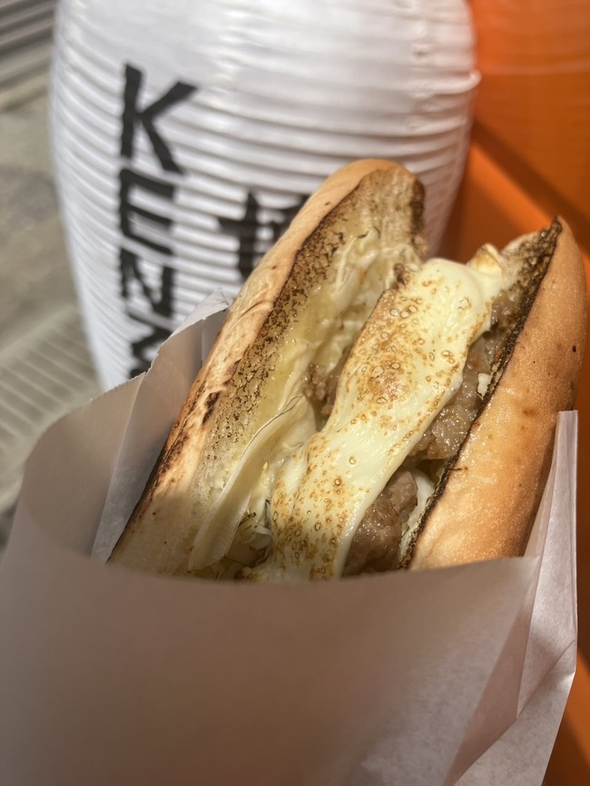 ビーフバターチーズドッグ